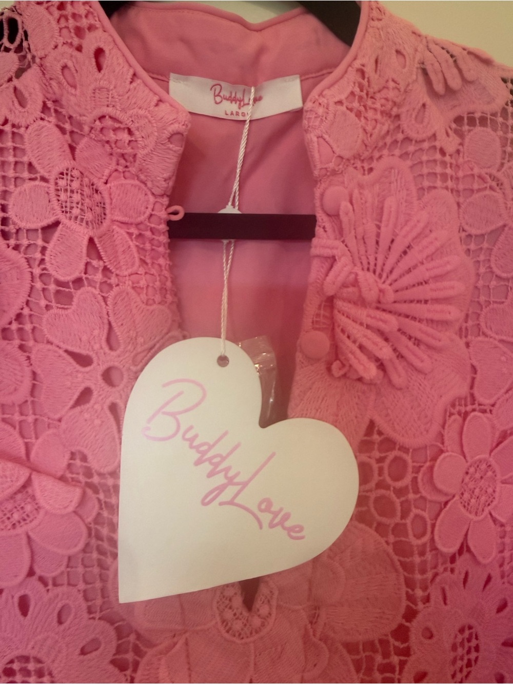 BuddyLove Lulu Mini Dress - Pink Punch - Picture 3 of 6